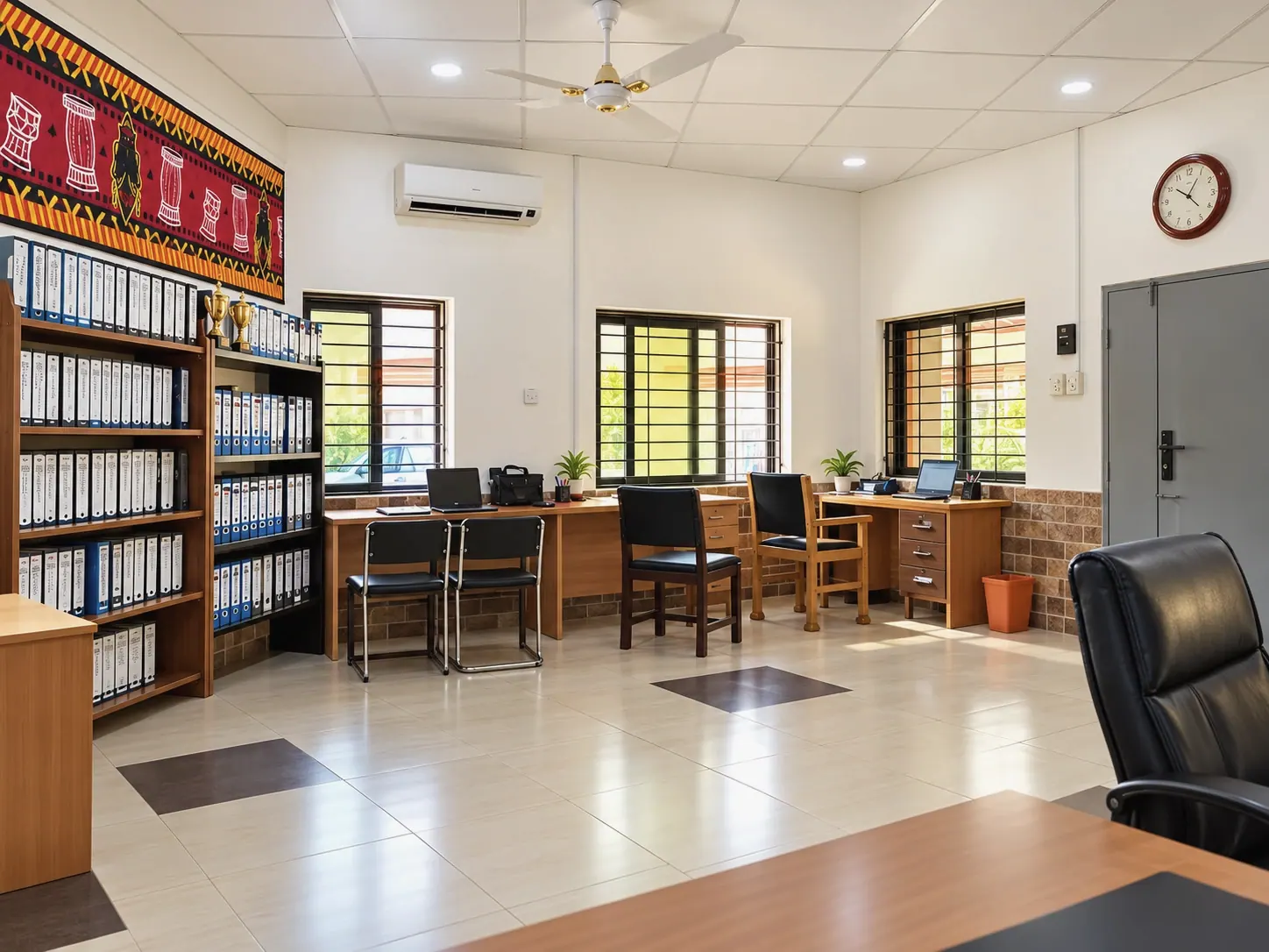 The NHIA desk at Almadina Hospital
