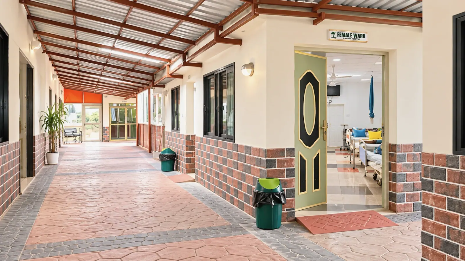 Female ward, Almadina Hospital (photo 2 of 6)
