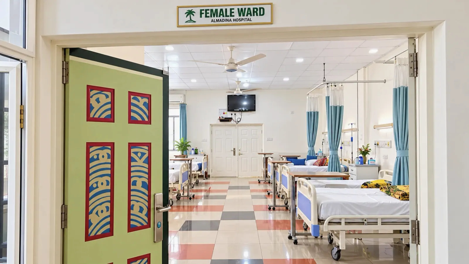 Female ward, Almadina Hospital (photo 4 of 6)